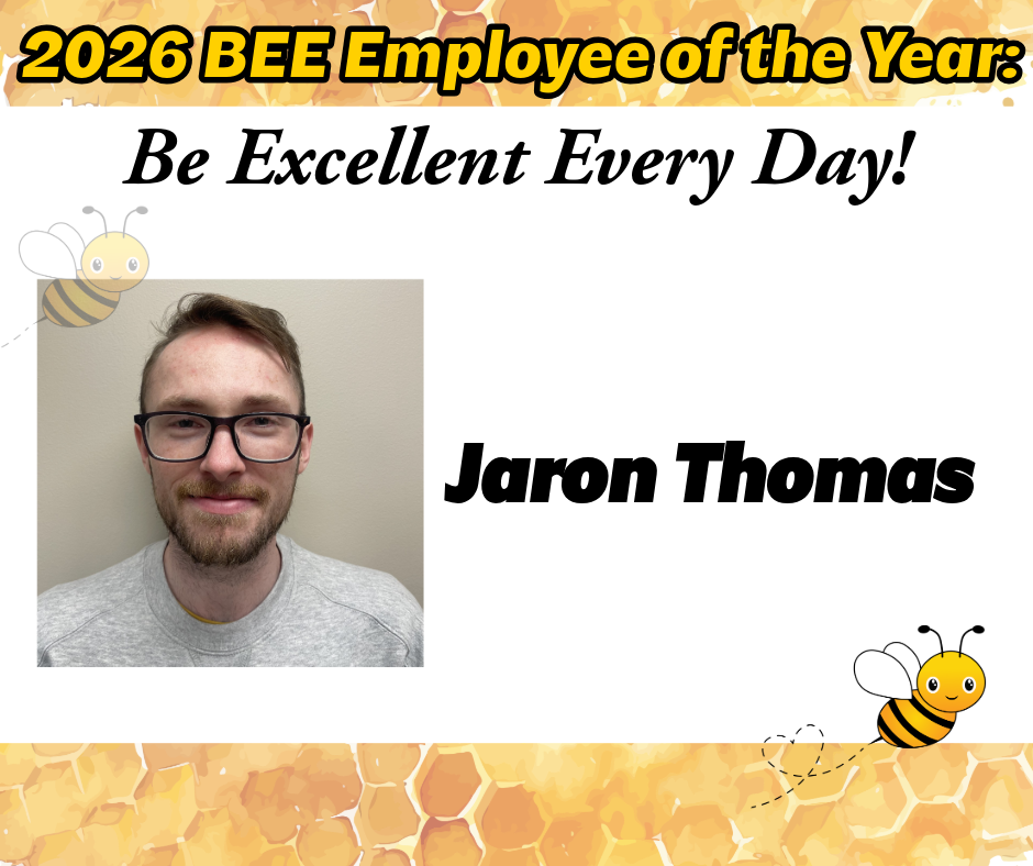 Thomas Named BEE Employee of the Year