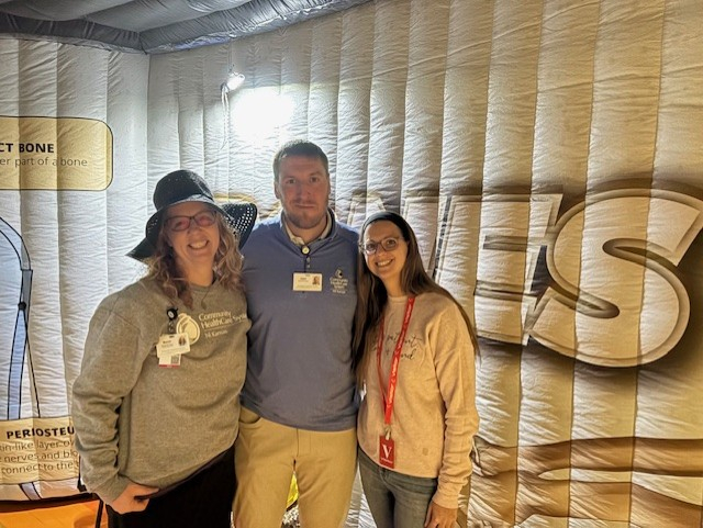 CHCS Associates Volunteer at Body Venture Exhibit in Onaga