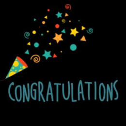 Congrats