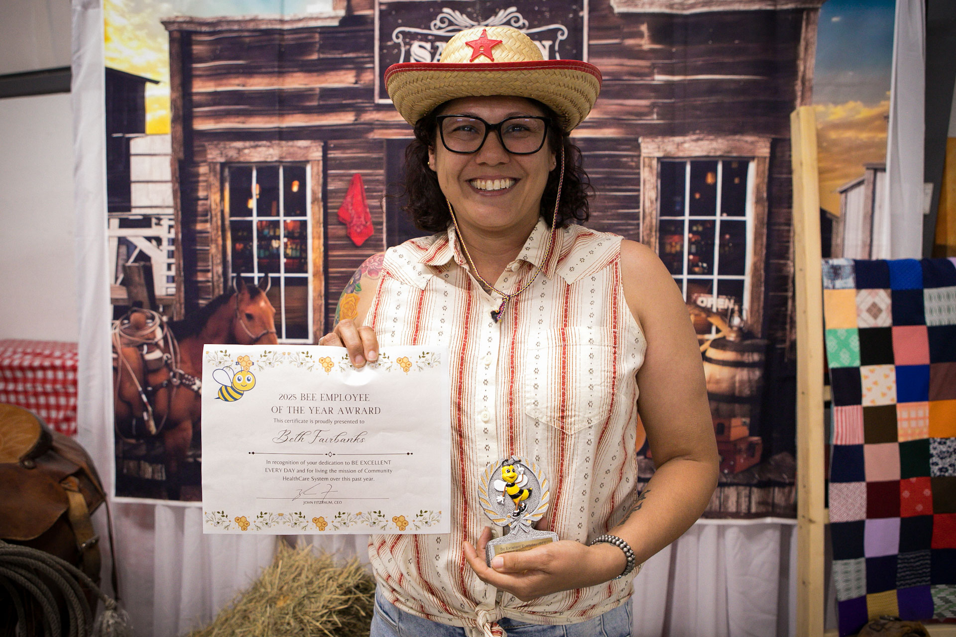 Beth Fairbanks Honored as the BEE Employee of the Year