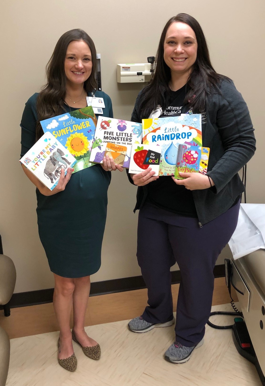 CHCS clinics offer free books for kids