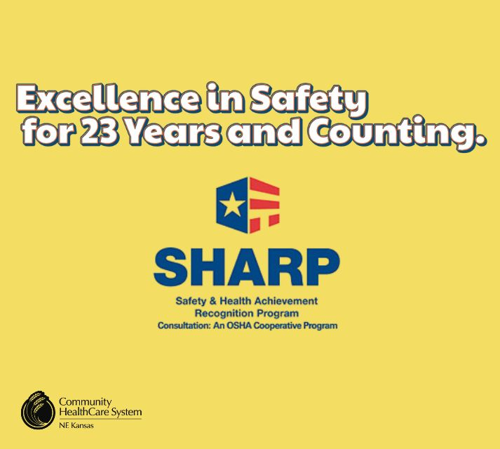 Community HealthCare System Earns OSHA SHARP Recognition for 23rd Consecutive Year