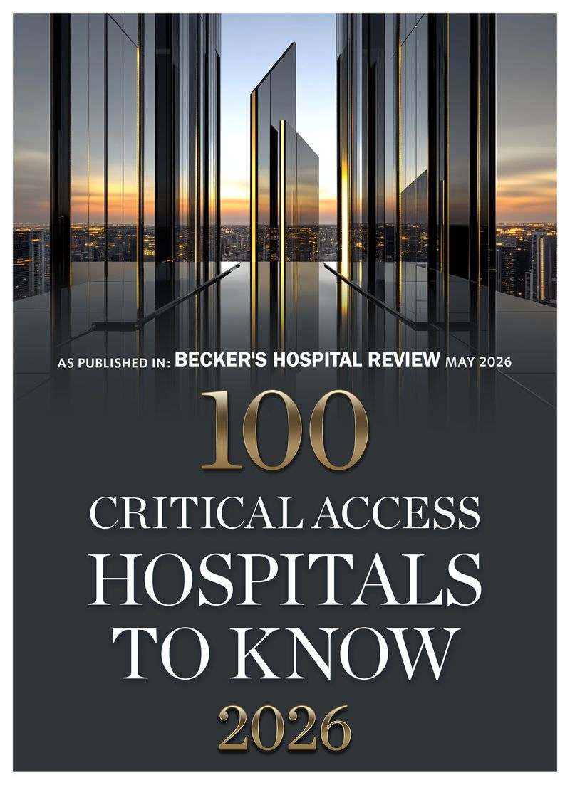 Community HealthCare System Recognized by Becker's Healthcare as a Critical Access Hospital to Know