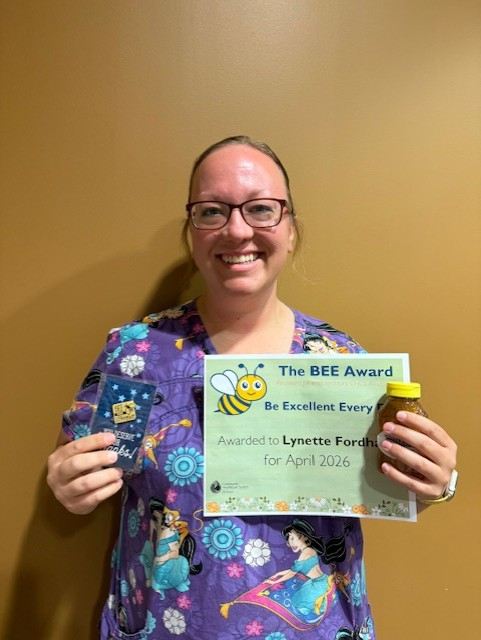 Congratulations, Lynette Fordham, Our Latest BEE Award Winner!