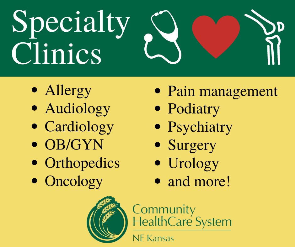 specialty clinics