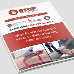 Stop the Bleed booklet