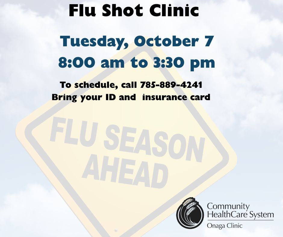 Onaga Clinic Flu Shots Event Image